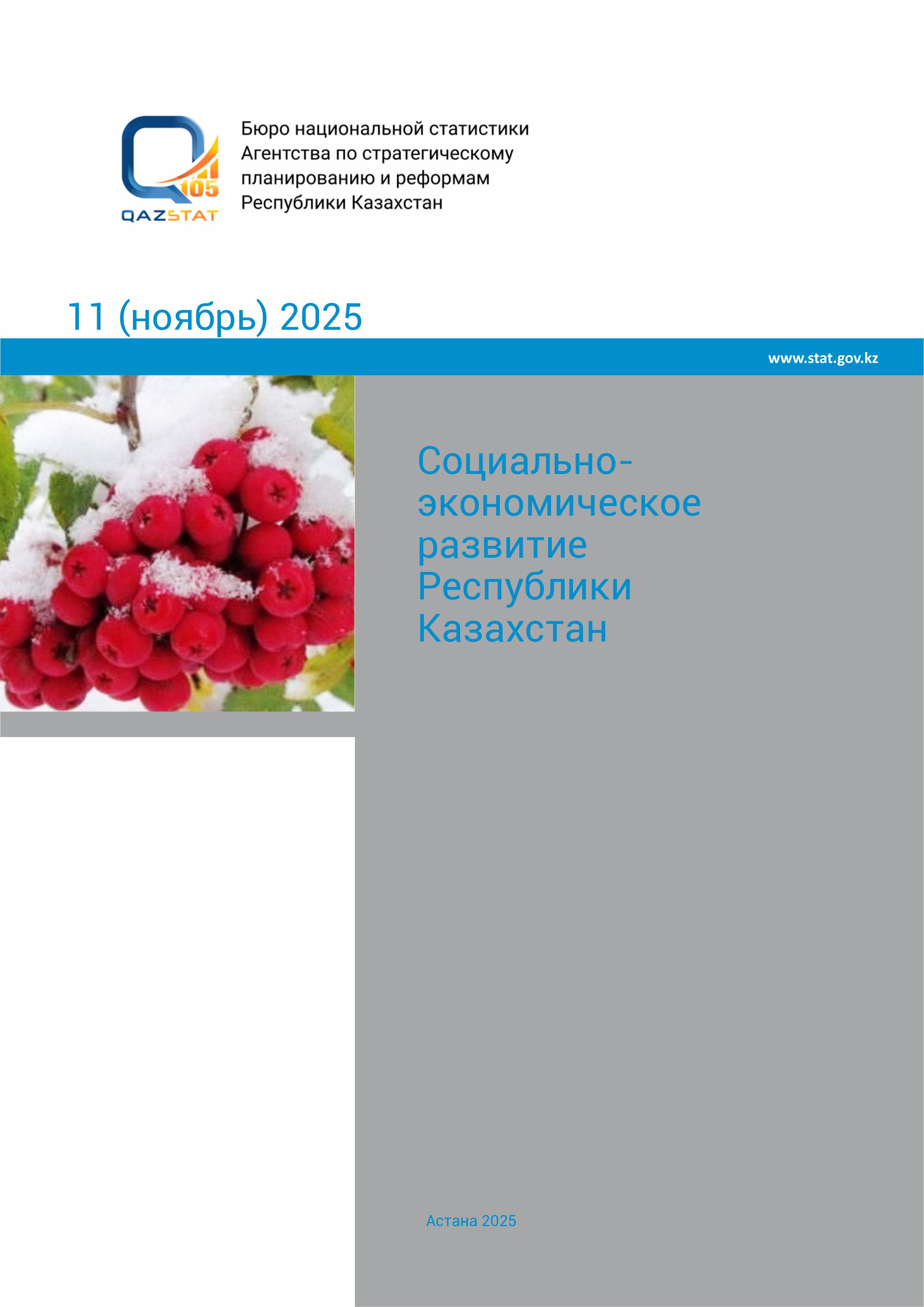 Социально-экономическое развитие Республики Казахстан